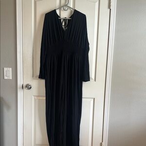 Old Navy Black Long Sleeve Dress